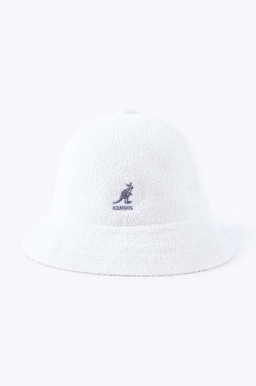 Kangol Klobúk Bermuda Casual 0397BC.WHITE-WHITE biela farba 0397BC WHITE - Pepit.sk