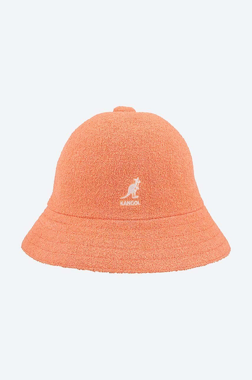 Kangol Klobúk Bermuda Casual 0397BC.PEACH-PEACH.PINK oranžová farba - Pepit.sk