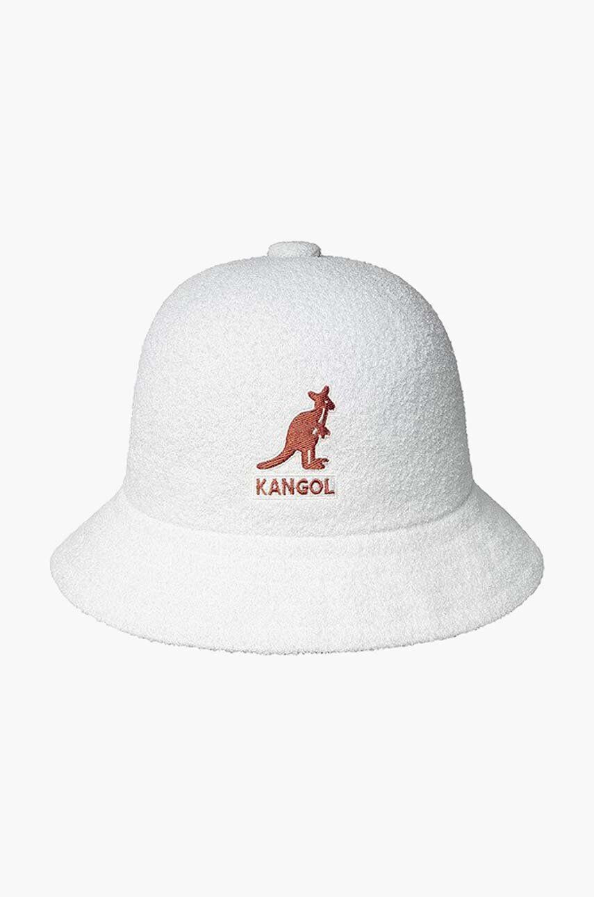 Kangol Klobúk Big Logo Casual K3407.WHITE-WHITE biela farba K3407 WHITE - Pepit.sk