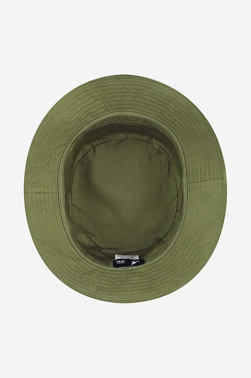 Kangol Klobúk Cotton Bucket K2117SP.OLV-OLIVE zelená farba bavlnený - Pepit.sk