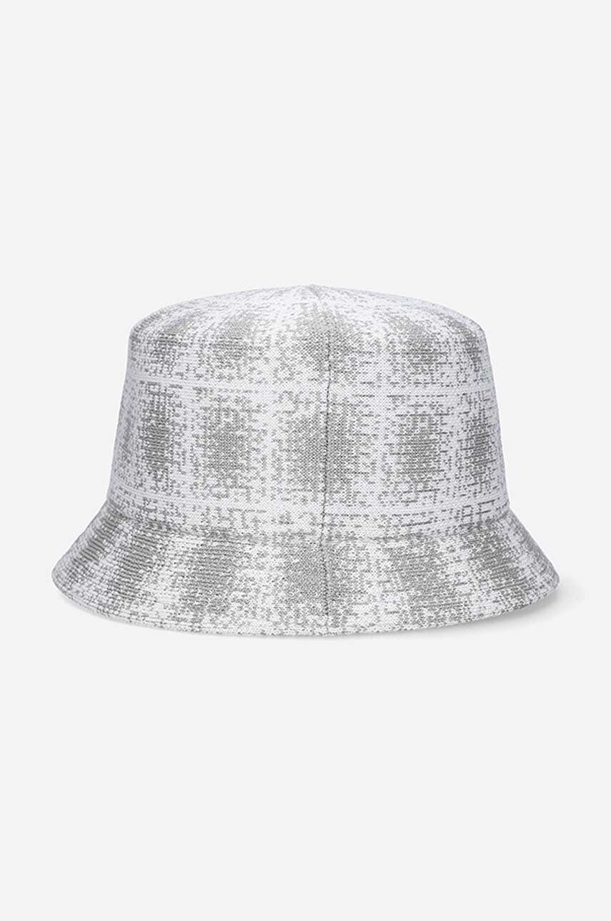 Kangol Klobúk Grounge Plaid Bin K3548.GREY-GREY/WHT šedá farba - Pepit.sk