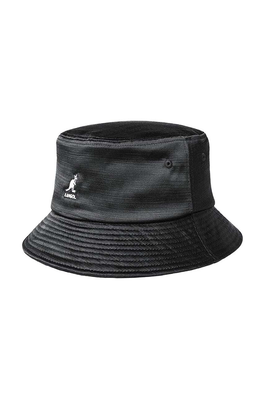 Kangol Klobúk Liquid Mecury Bucket K5271.BLACK-BLACK čierna farba - Pepit.sk