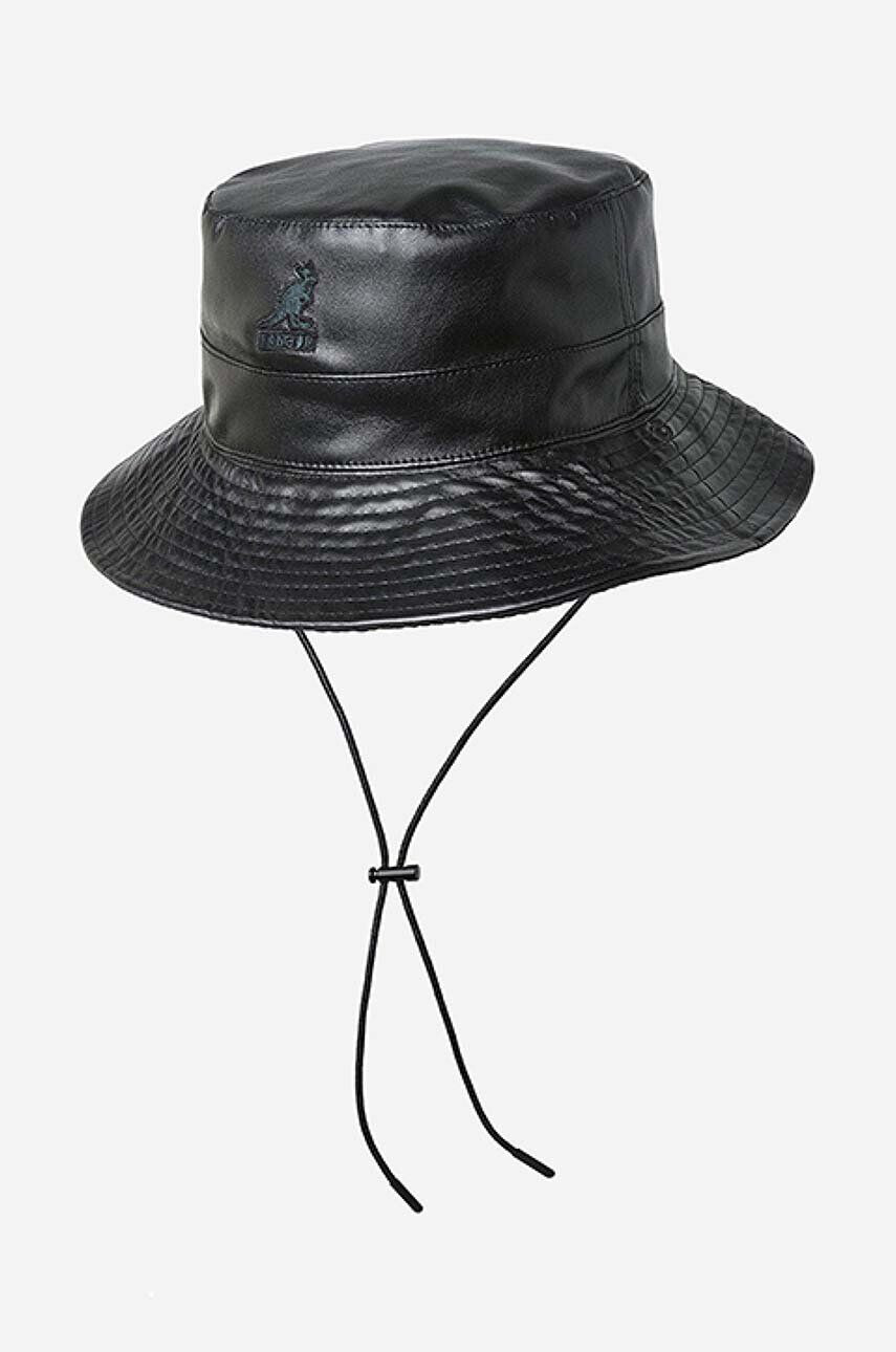 Kangol Obojstranný klobúk K5312.BLACK-BLACK čierna farba - Pepit.sk