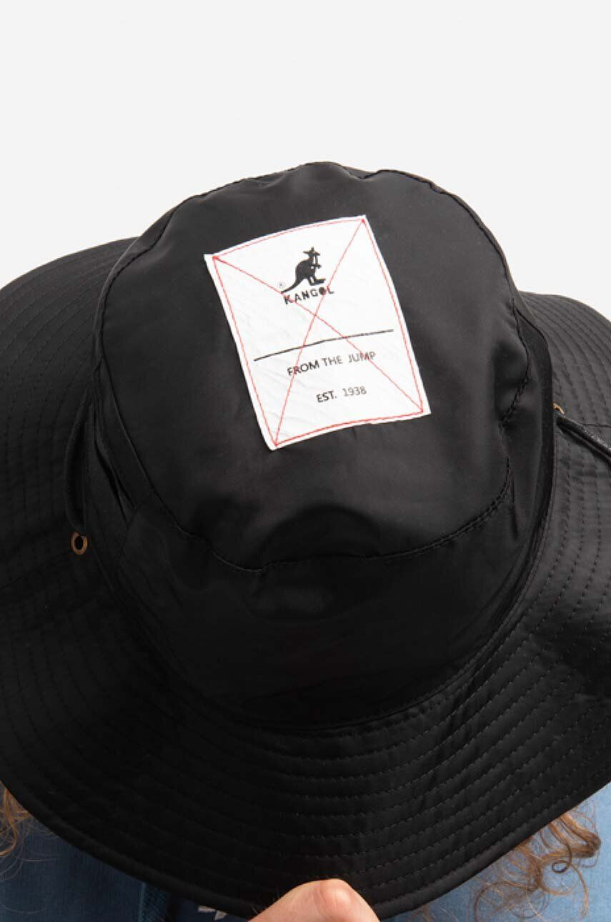 Kangol Obojstranný klobúk K5312.BLACK-BLACK čierna farba - Pepit.sk