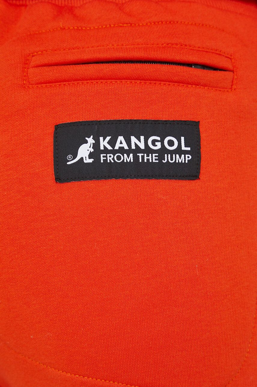 Kangol Tepláky unisex oranžová farba jednofarebné - Pepit.sk