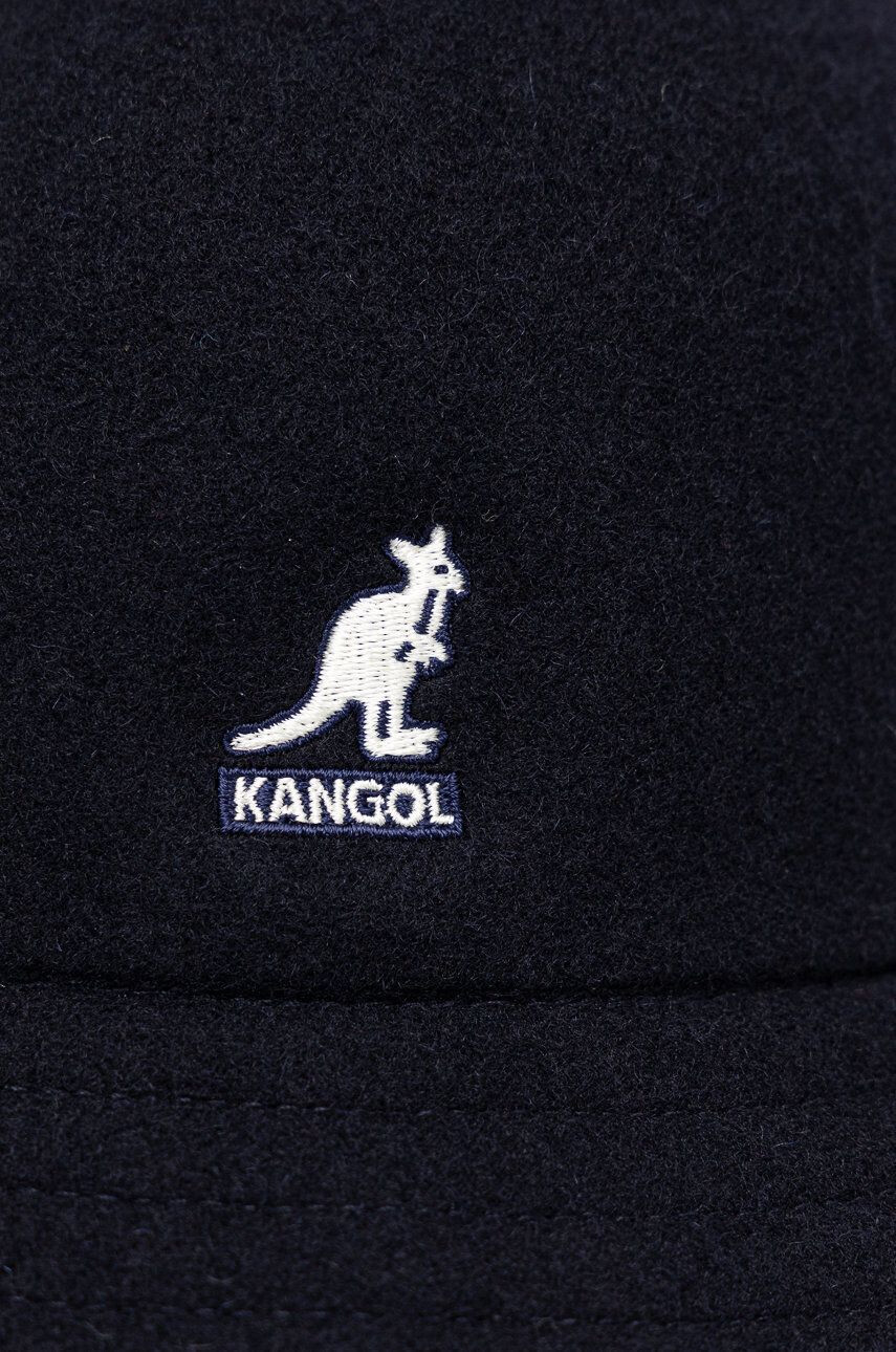 Kangol Vlnený klobúk tmavomodrá farba vlnený - Pepit.sk