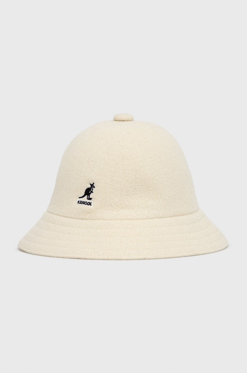 Kangol Vlnený klobúk K3451.WH103-WH103 béžová farba vlnený - Pepit.sk