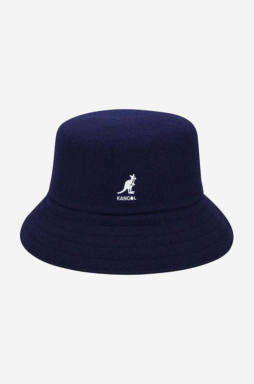 Kangol Vlnený klobúk Wool Lahinch K3191ST.NAVY-NAVY tmavomodrá farba vlnený - Pepit.sk