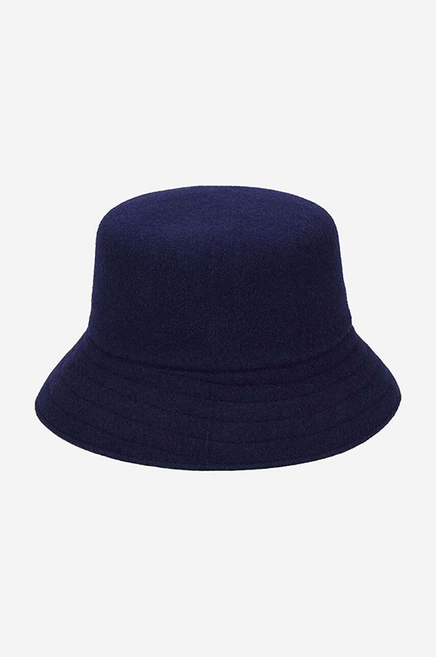 Kangol Vlnený klobúk Wool Lahinch K3191ST.NAVY-NAVY tmavomodrá farba vlnený - Pepit.sk