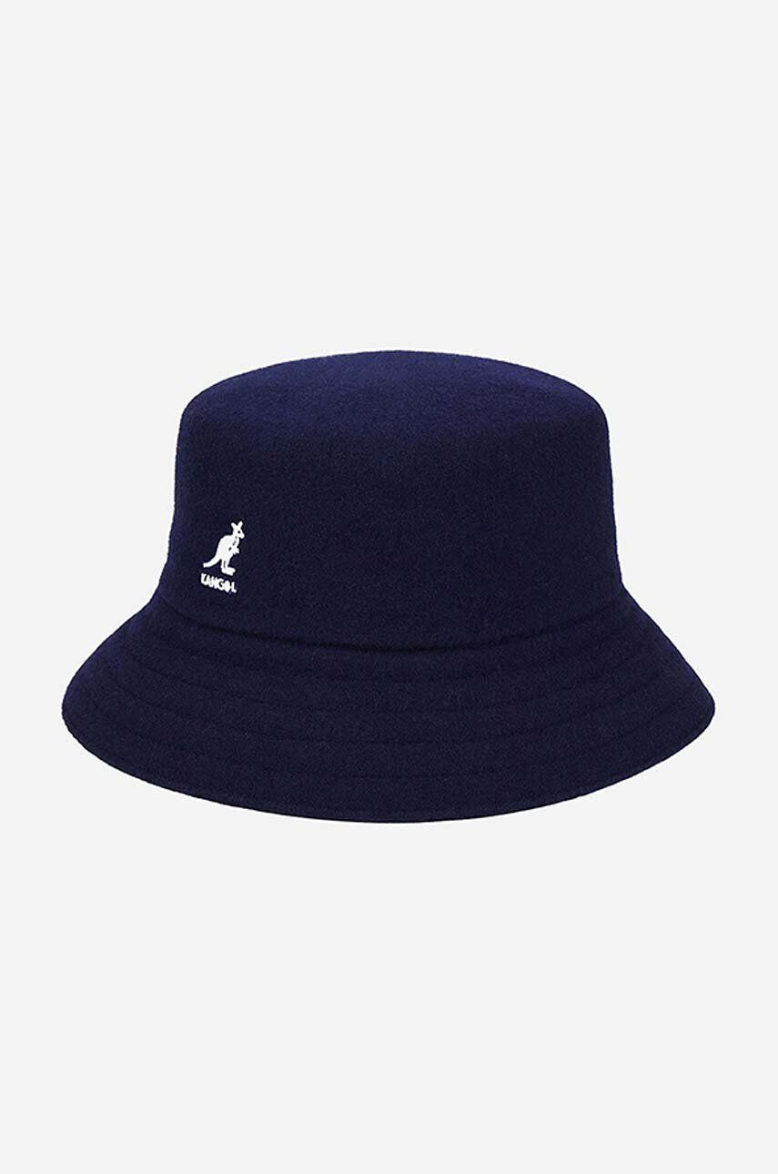 Kangol Vlnený klobúk Wool Lahinch K3191ST.NAVY-NAVY tmavomodrá farba vlnený - Pepit.sk