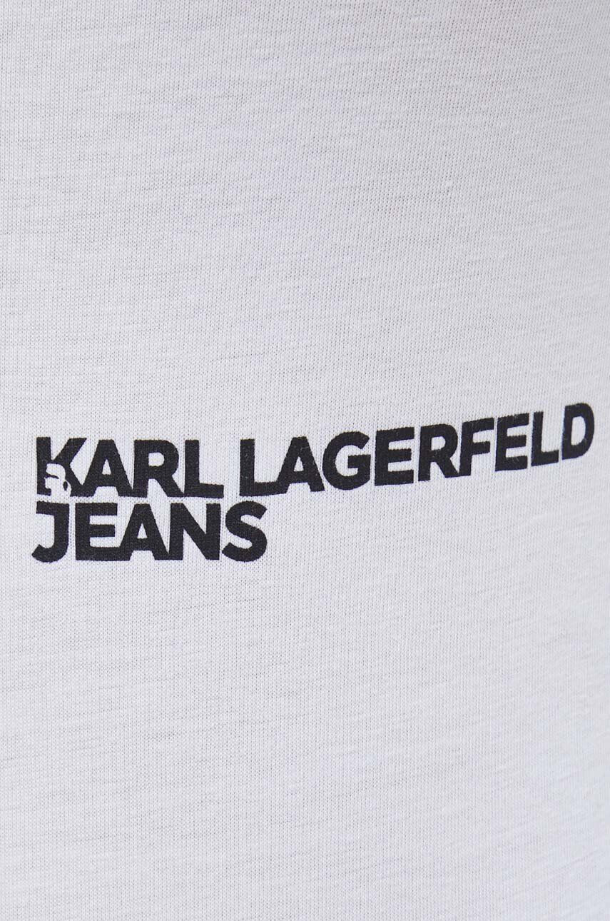 Karl Lagerfeld Jeans Body dámske biela farba - Pepit.sk