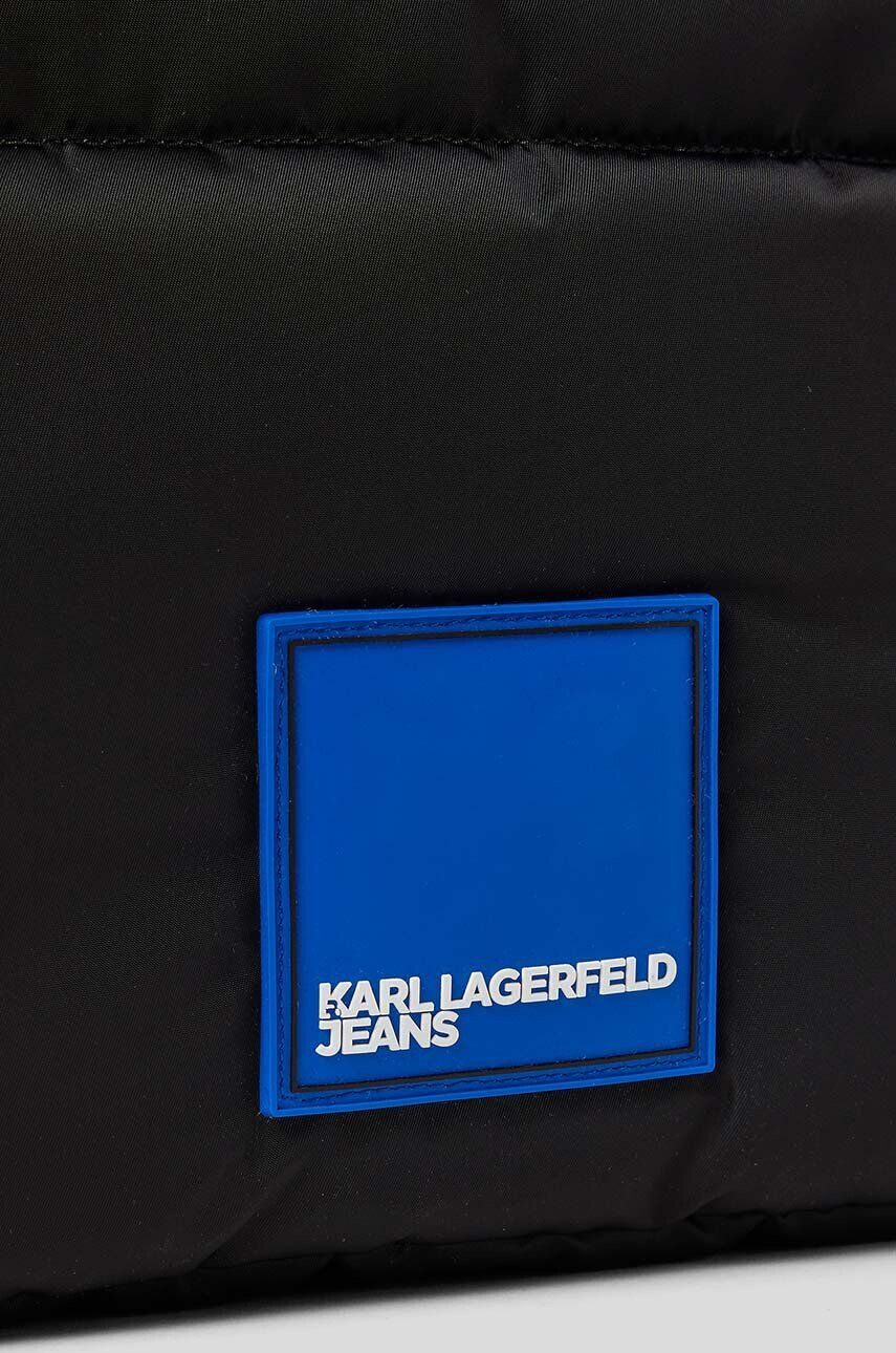 Karl Lagerfeld Jeans Kabelka čierna farba - Pepit.sk