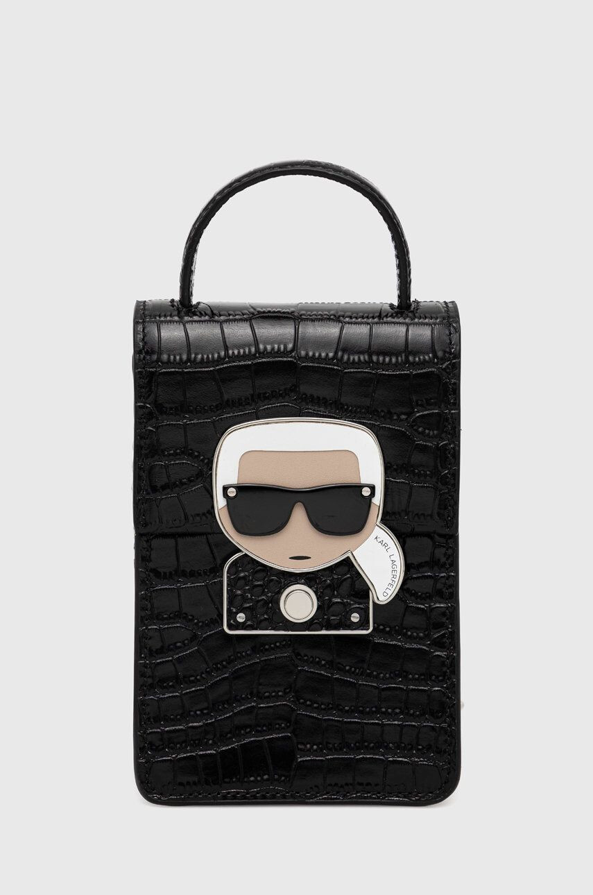 Karl Lagerfeld Kožená kabelka - Pepit.sk