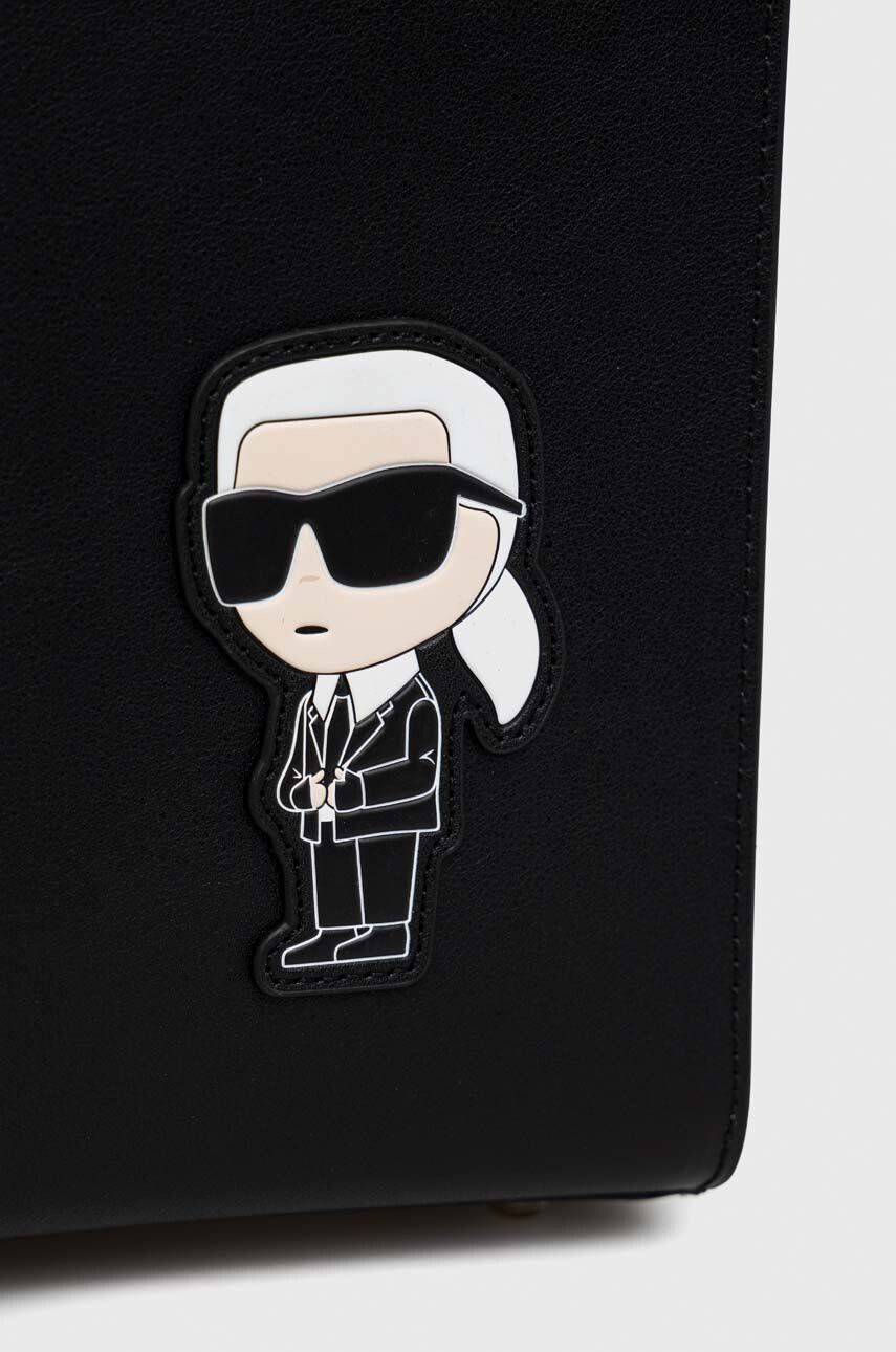 Karl Lagerfeld Kožená kabelka - Pepit.sk