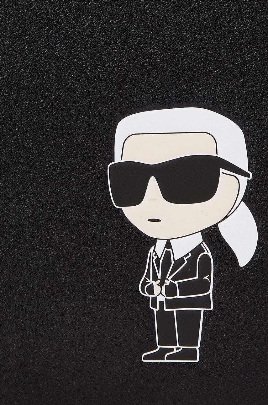 Karl Lagerfeld Kožené puzdro na karty - Pepit.sk