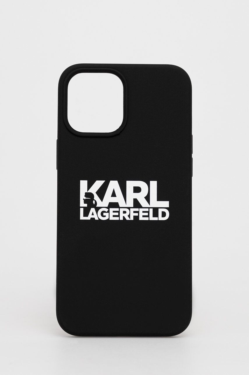 Karl Lagerfeld Puzdro na mobil iPhone 12 Pro Max KLHCP12LSLKLRBK - Pepit.sk