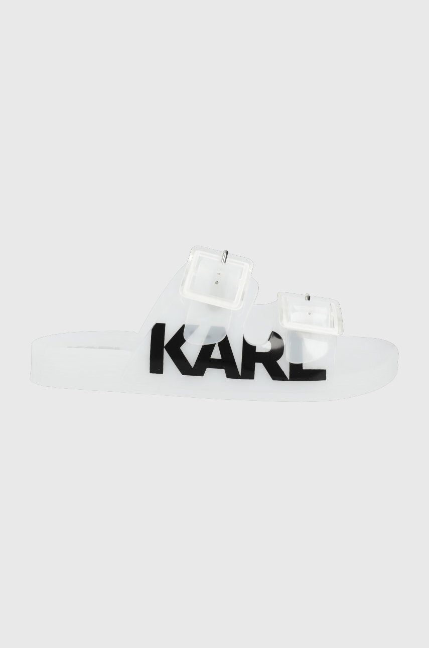 Karl Lagerfeld Šľapky Jelly Strap - Pepit.sk