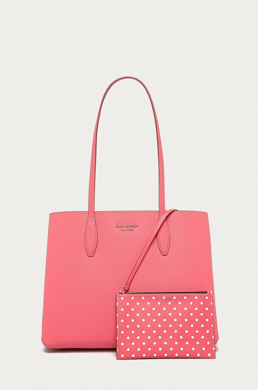 Kate Spade Kožená kabelka - Pepit.sk