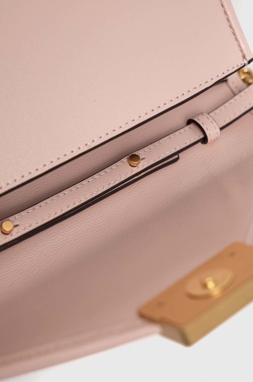 Kate Spade kožená kabelka ružová farba - Pepit.sk