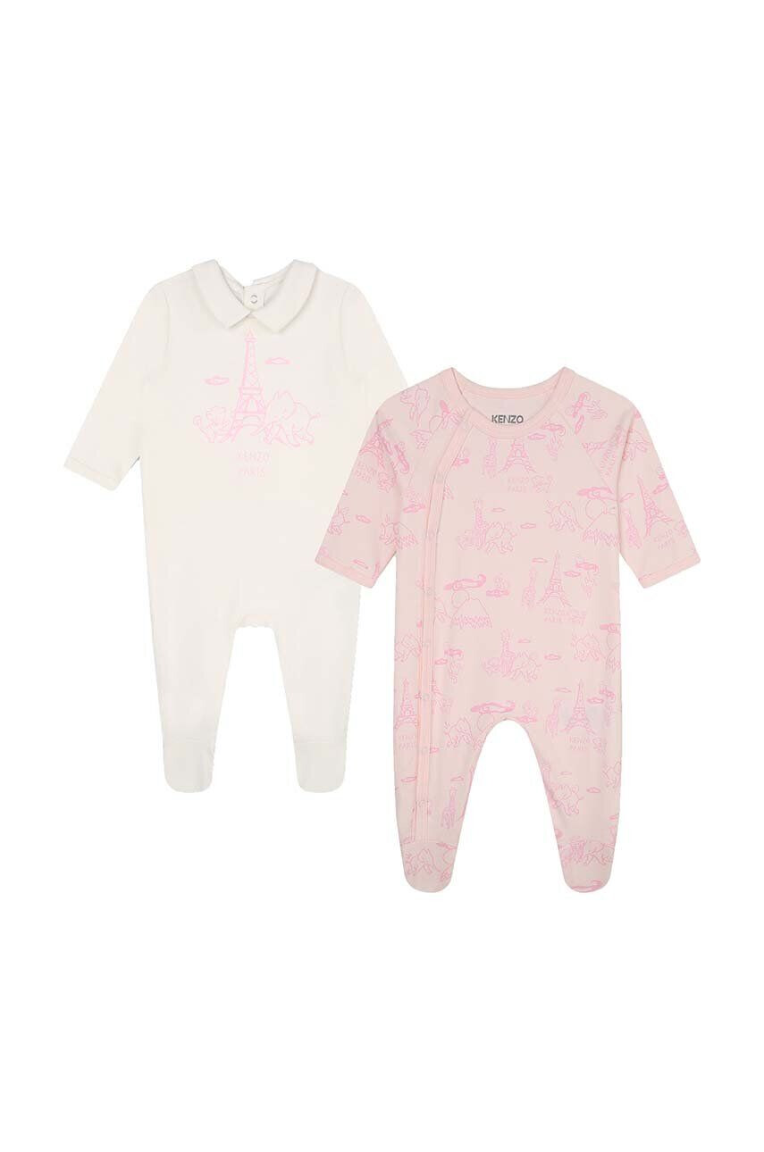 Kenzo kids Bavlnené dupačky pre bábätká 2-pak - Pepit.sk