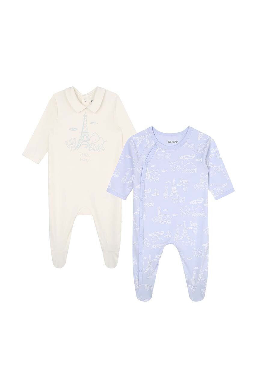 Kenzo kids Bavlnené dupačky pre bábätká 2-pak - Pepit.sk