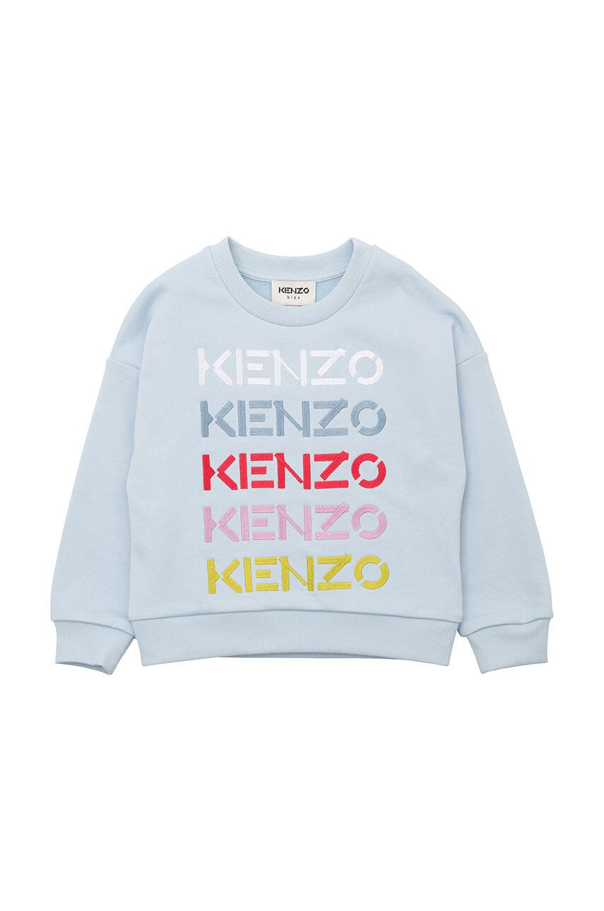 Kenzo kids Detská bavlnená mikina s nášivkou - Pepit.sk