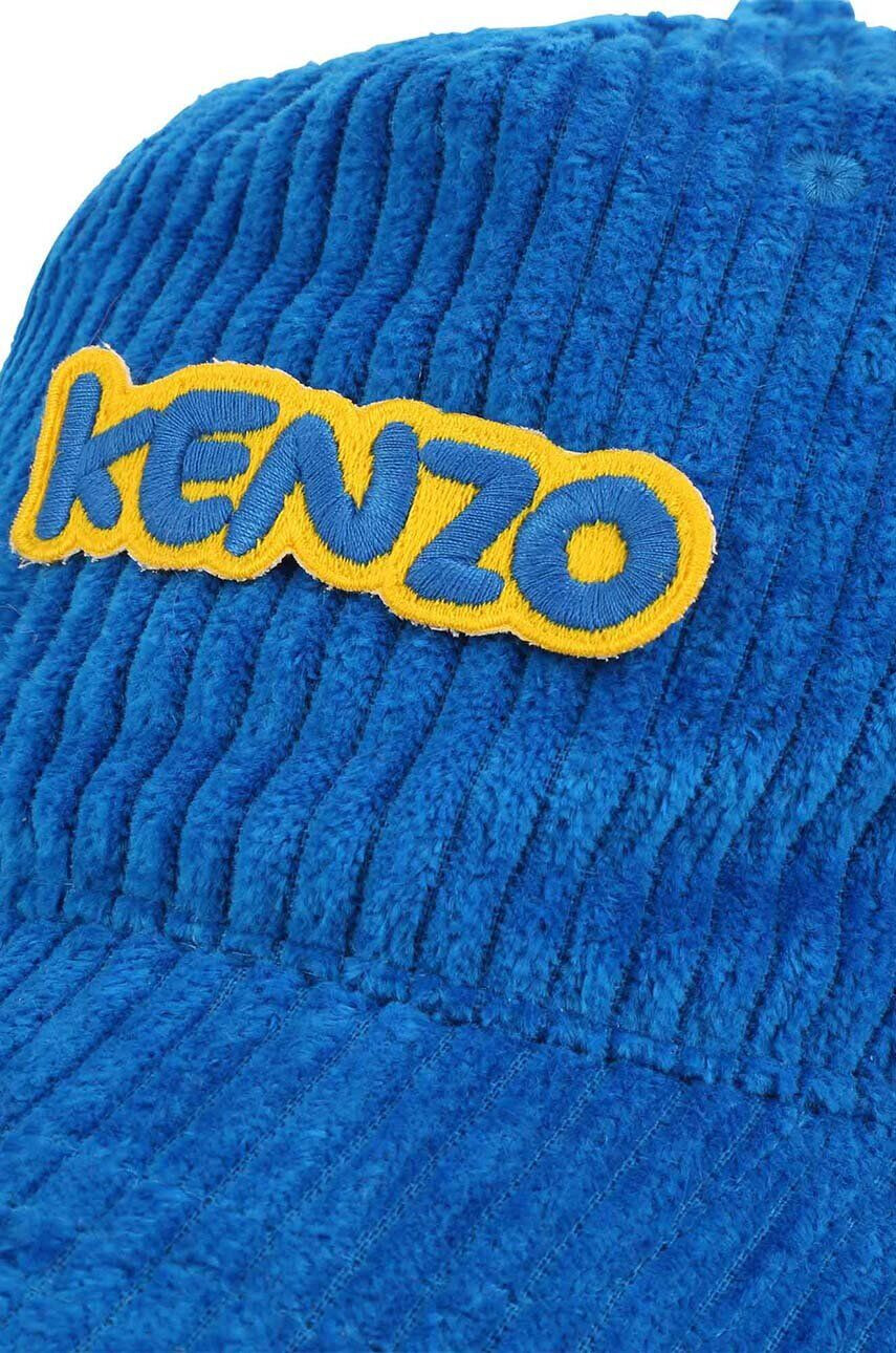 Kenzo kids Detská bavlnená šiltovka s nášivkou - Pepit.sk