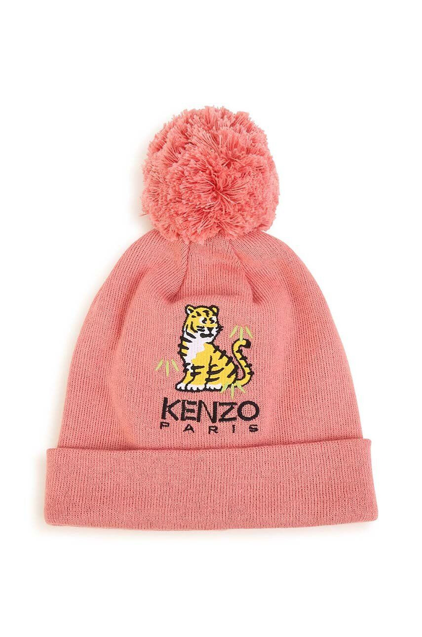 Kenzo kids Detská čiapka s prímesou kašmíru - Pepit.sk