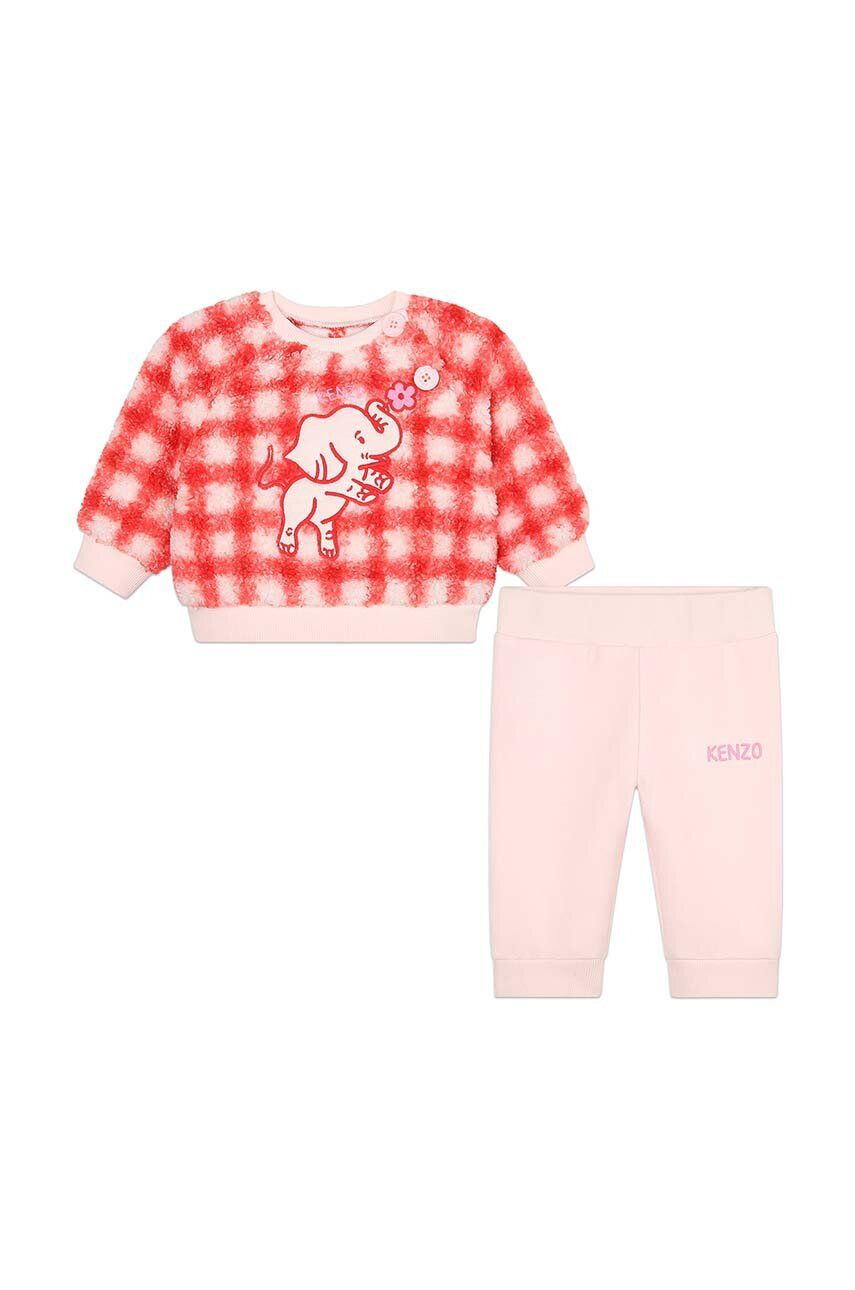 Kenzo kids Sada pre bábätká červená farba - Pepit.sk