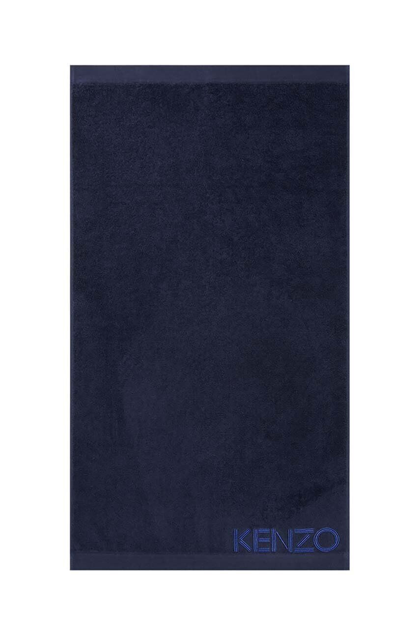 Kenzo Veľký bavlnený uterák Iconic Navy 92x150 cm - Pepit.sk