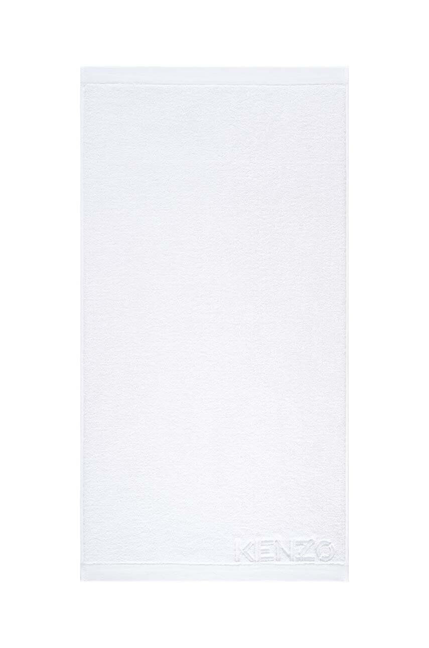 Kenzo Veľký bavlnený uterák Iconic White 92x150?cm - Pepit.sk