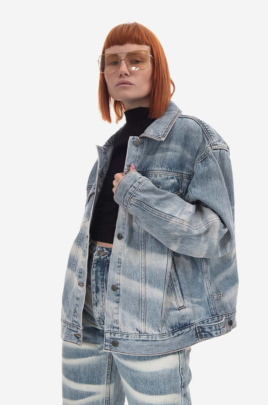 KSUBI Rifľová bunda WPS23JK006-DENIM dámska prechodná oversize - Pepit.sk