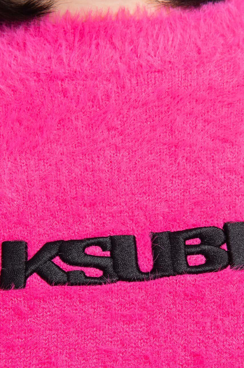 KSUBI Sveter WPS23KW001-pink dámsky ružová farba - Pepit.sk