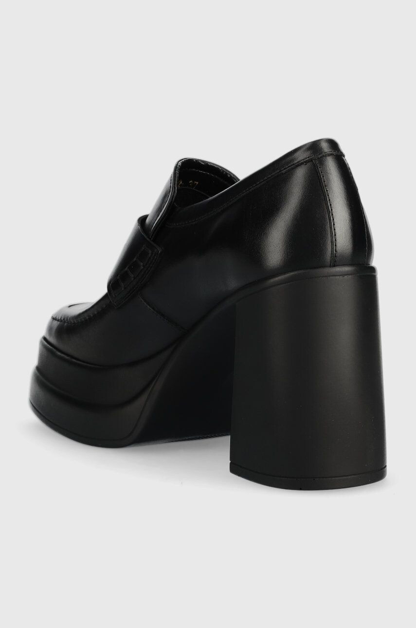 Kurt Geiger London Kožené lodičky Stomp Heeled Loafer - Pepit.sk