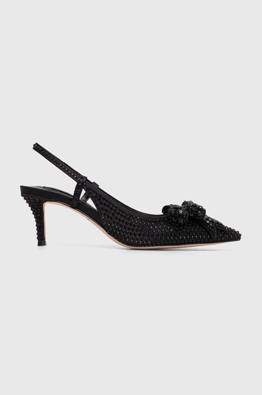 Kurt Geiger London Lodičky Belgravia Bow Crystal Sli čierna farba 1288700759 - Pepit.sk