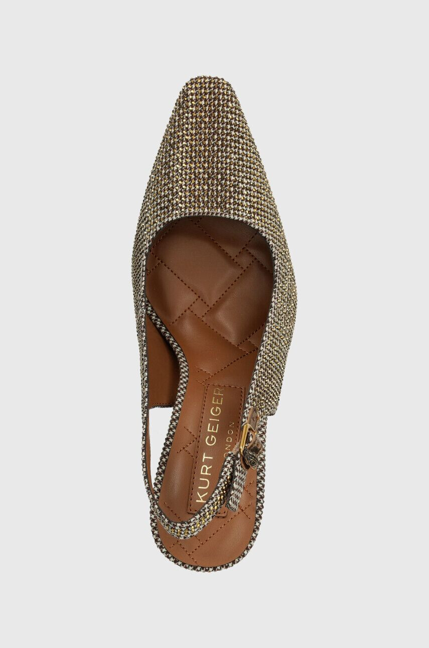 Kurt Geiger London Lodičky Regent 90 Slingback béžová farba 1292840609 - Pepit.sk