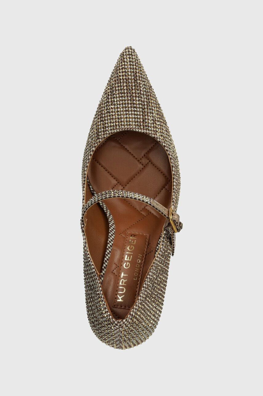 Kurt Geiger London Lodičky Regent Point Mary Jane béžová farba 1291940609 - Pepit.sk