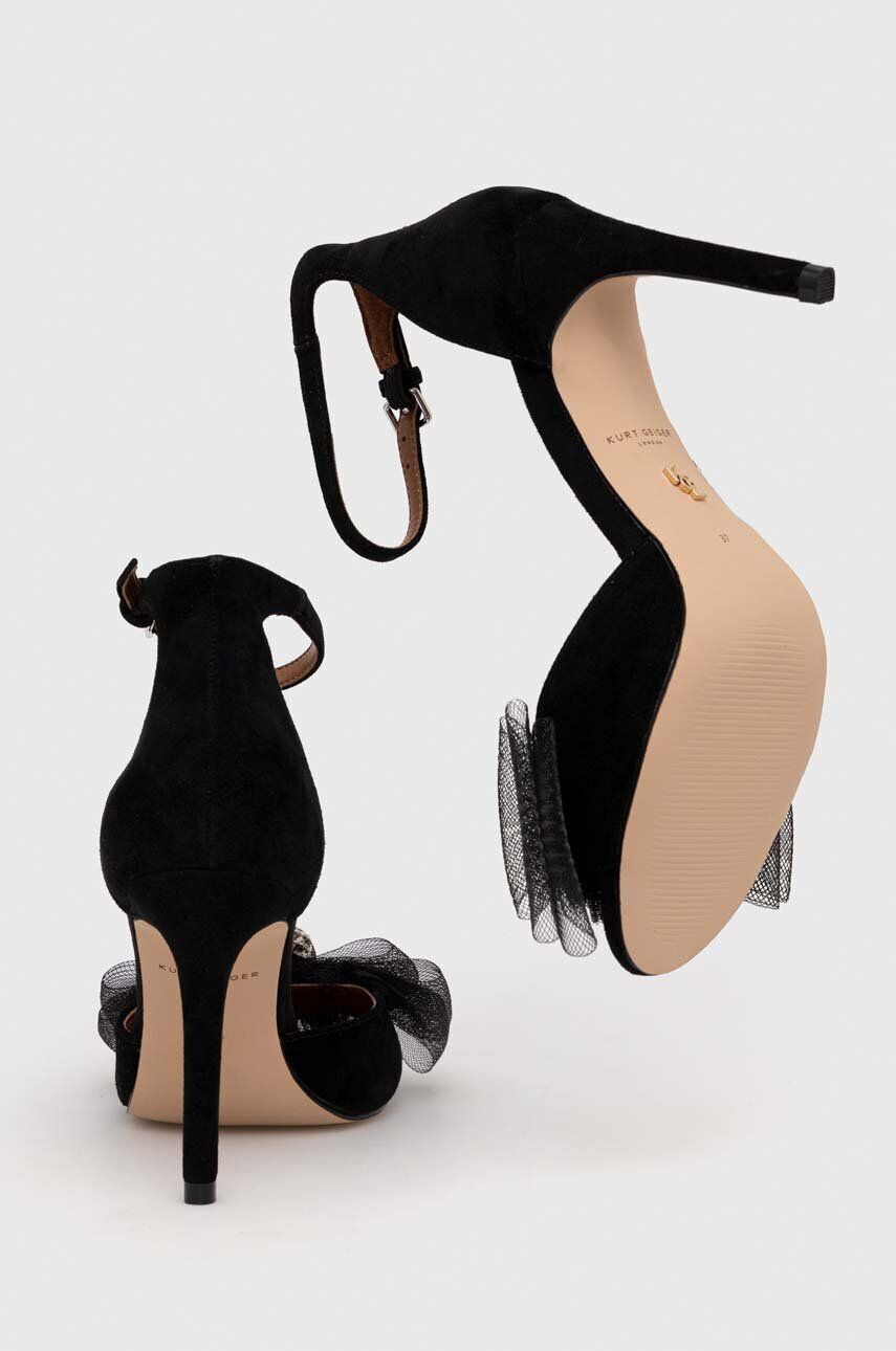 Kurt Geiger London Semišové sandále Kensington Bow Sandal - Pepit.sk