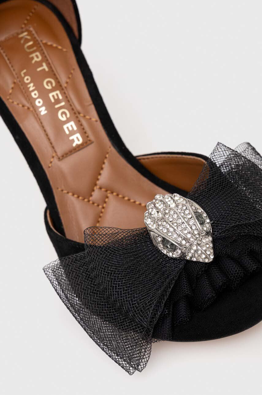 Kurt Geiger London Semišové sandále Kensington Bow Sandal - Pepit.sk