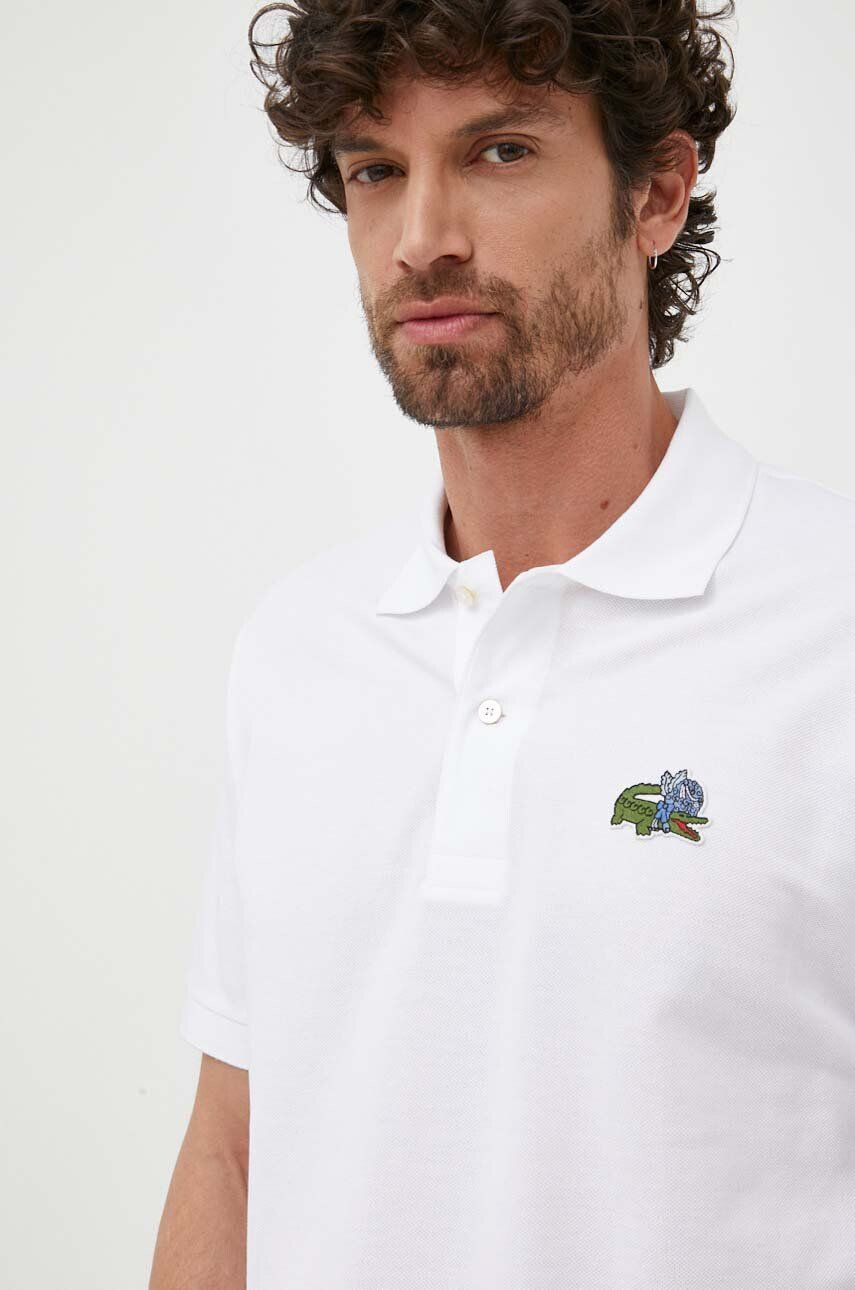 Lacoste Bavlnené polo tričko x Netflix s nášivkou - Pepit.sk