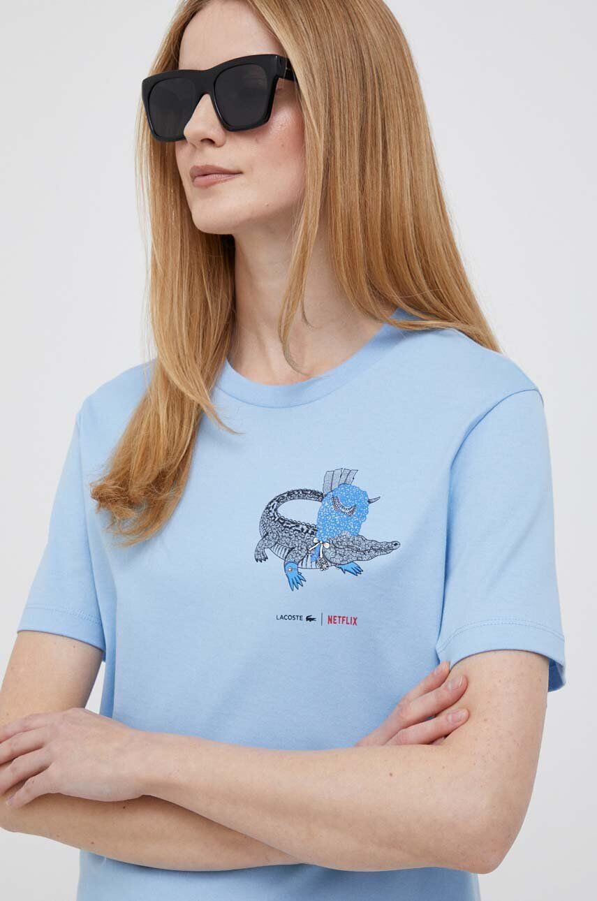 Lacoste Bavlnené tričko x Netflix TF7349-70V - Pepit.sk