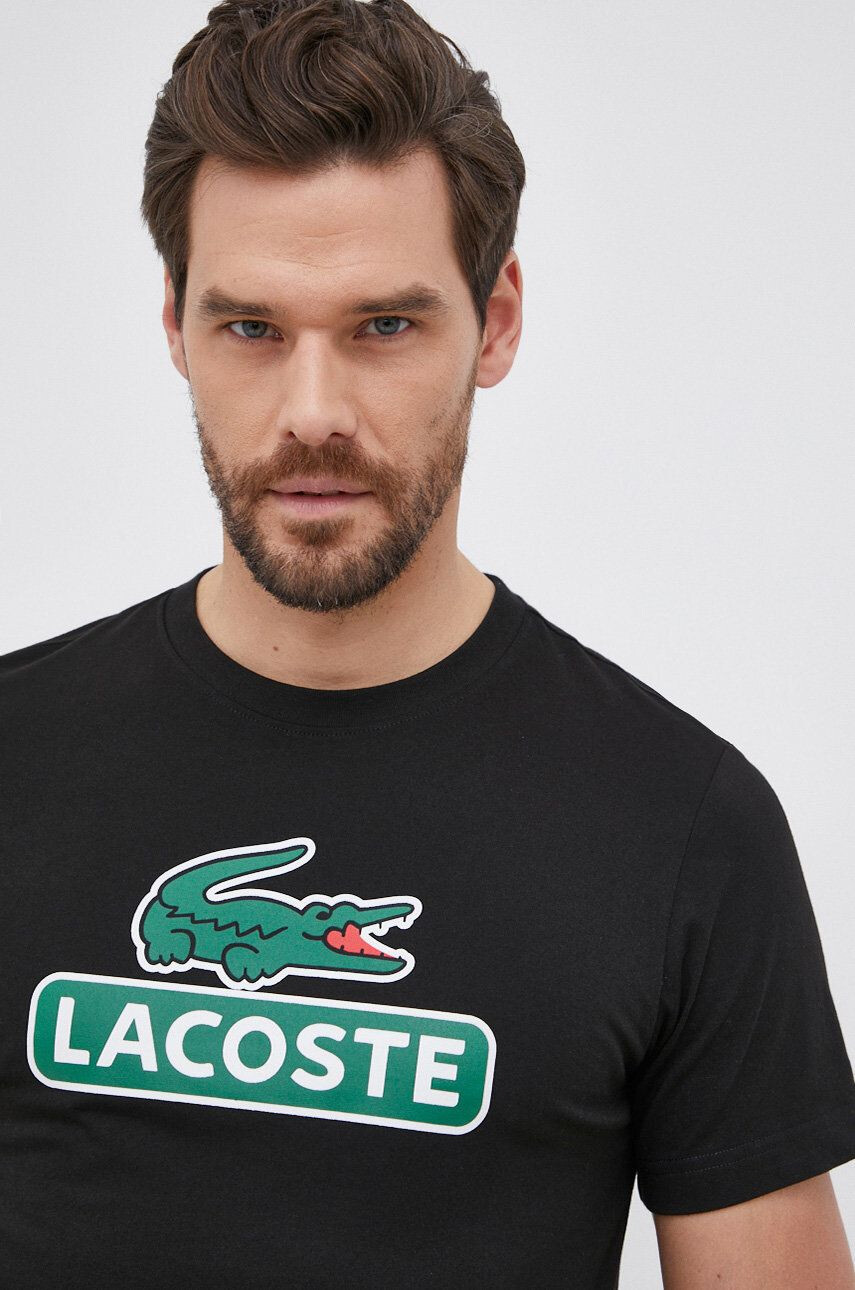 Lacoste Tričko PF5462-001 dámske biela farba s golierom - Pepit.sk