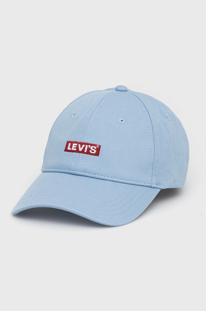 Levi's Bavlnená čiapka s nášivkou - Pepit.sk