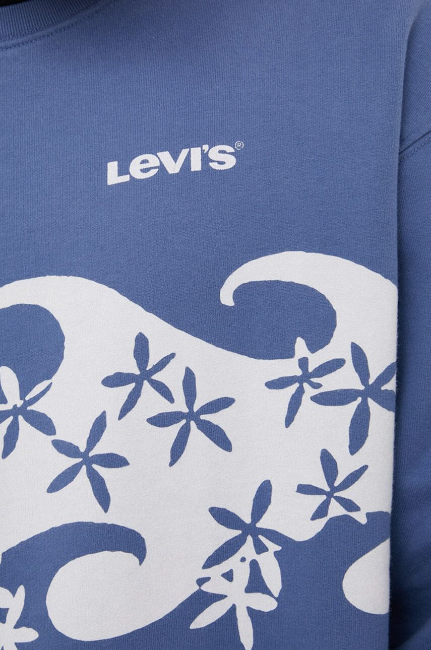 Levi's Bavlnená mikina pánska s potlačou - Pepit.sk