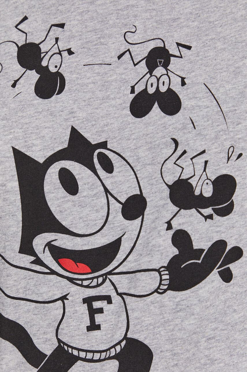 Levi's Bavlnené tričko x Felix The Cat šedá farba - Pepit.sk