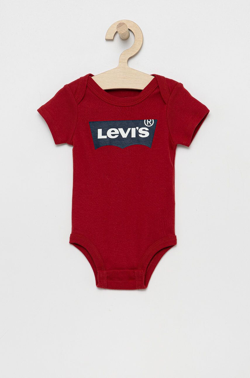 Levi's Body pre bábätká biela farba - Pepit.sk