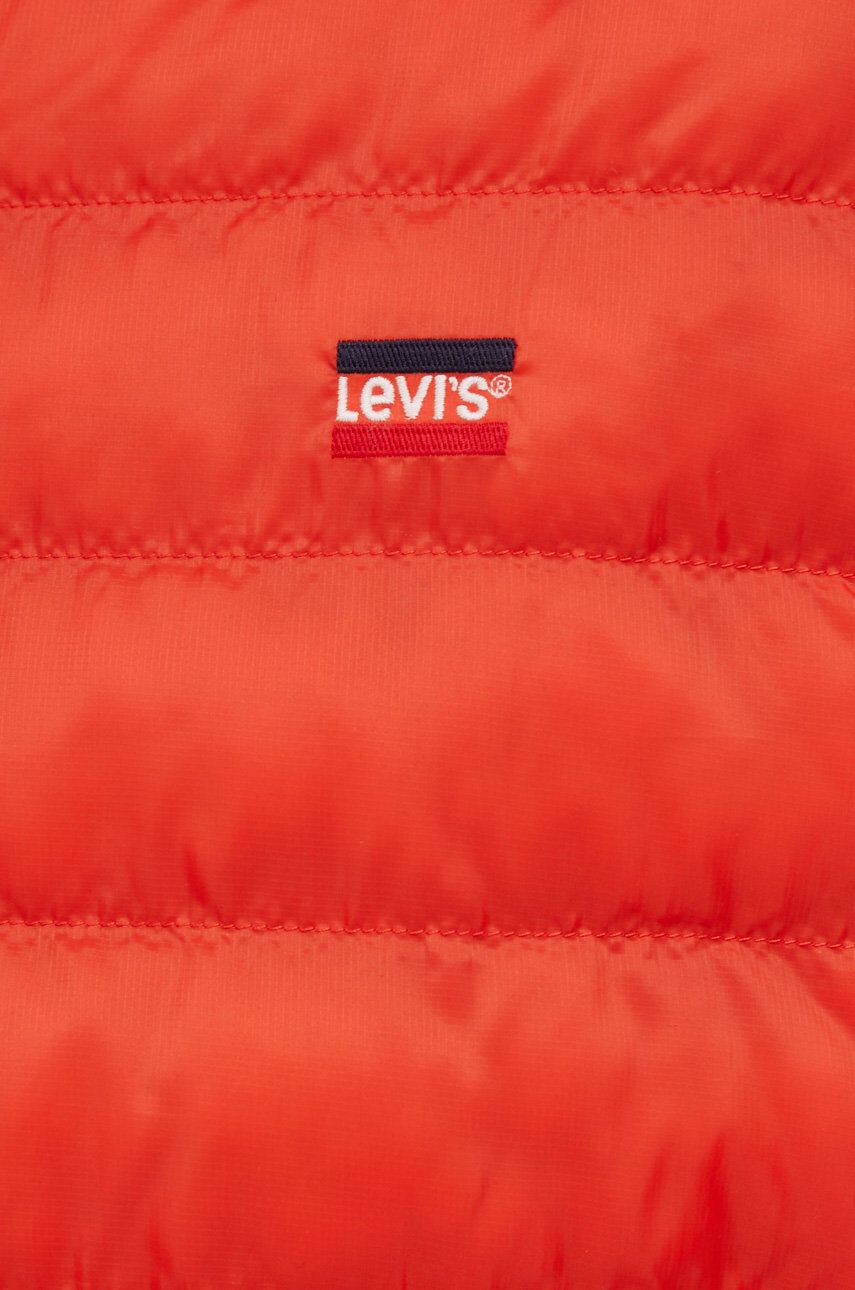 Levi's Bunda pánska červená farba prechodná - Pepit.sk