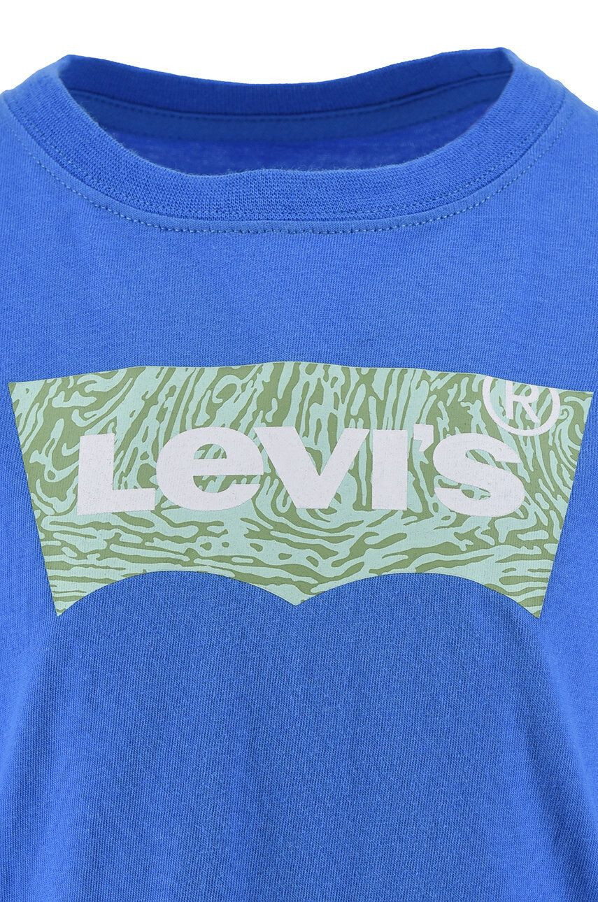 Levi's Detská bavlnená košeľa s dlhým rukávom - Pepit.sk