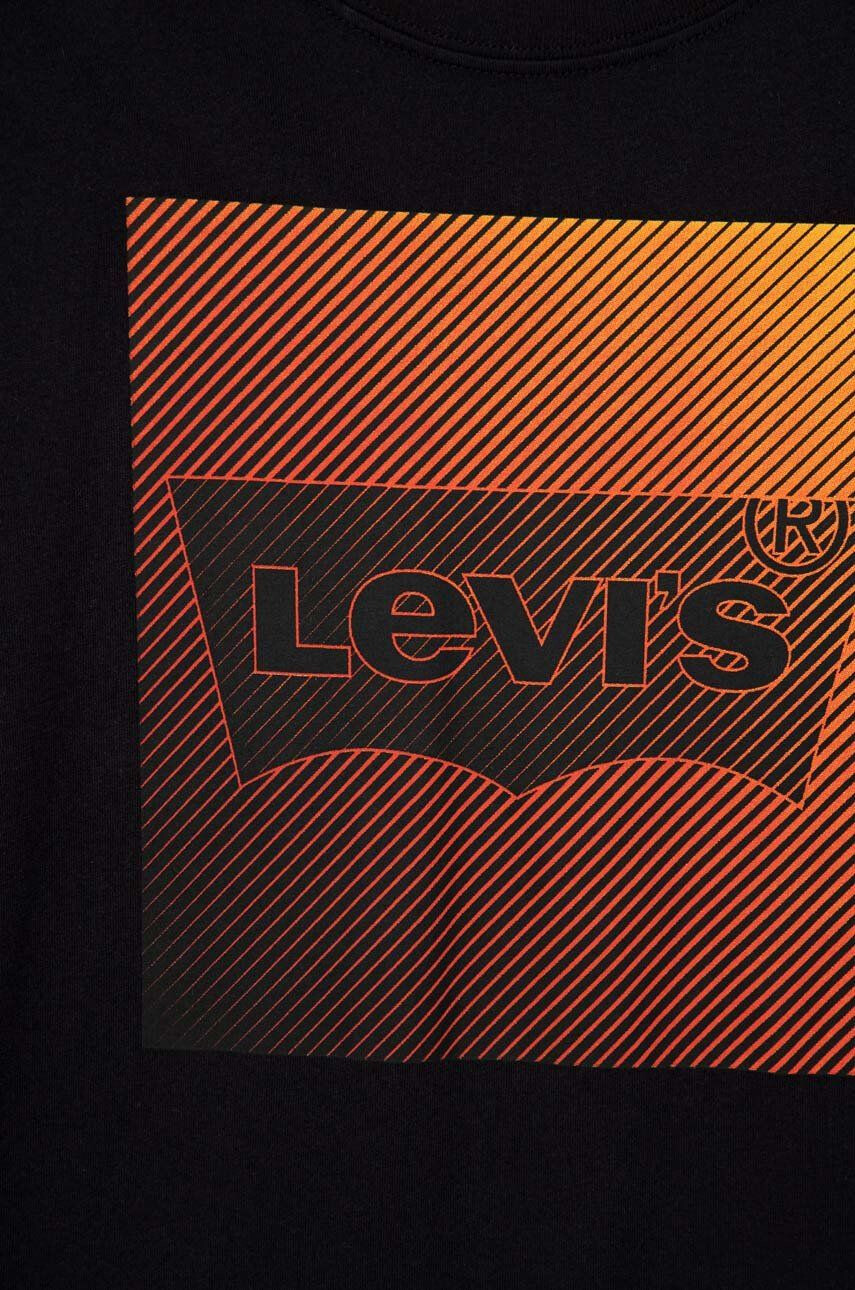 Levi's Detská bavlnená košeľa s dlhým rukávom - Pepit.sk