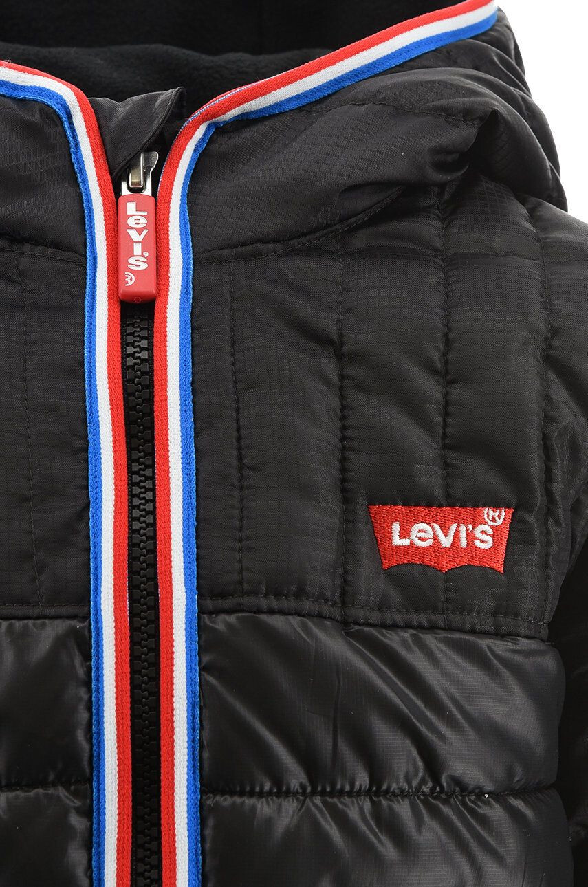 Levi's Detská bunda čierna farba - Pepit.sk